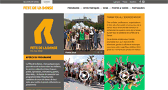 Desktop Screenshot of dastanzfest.ch